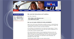Desktop Screenshot of fahrschule-prohl.de